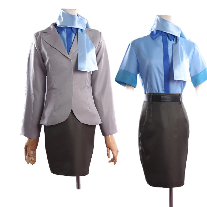 ２点で13o円OFF！【激安SALE】【即納】コスプレ ハロウィン 仮装 ハロウィン 変装 パーティー コスプレ イベント 全日空9代目コスプレ衣装 羽田空港10代目制服 ANA 大韓航空 CA制服