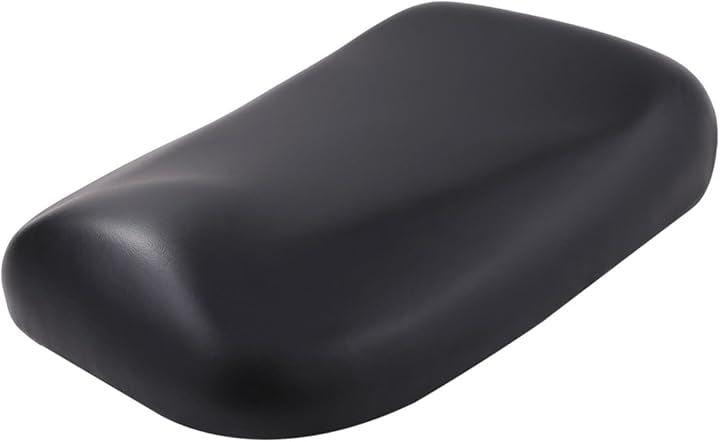 互換品ホンダ 用 ズーマー AF58 ベース付き シート 本体 外装 補修 バイク カスタム パーツ 社外品(ブラック)