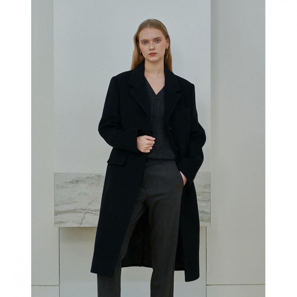 [ヘッジスレディース] 24FW テーラードシングルコートブラック HSCO4D781BK 39,932円