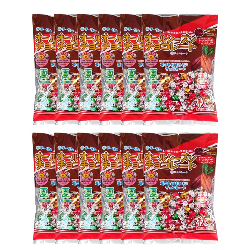 チーリン製菓 オールシーズンチョコ 300g 12袋セット チョコレート お菓子 おつまみ 9,344円