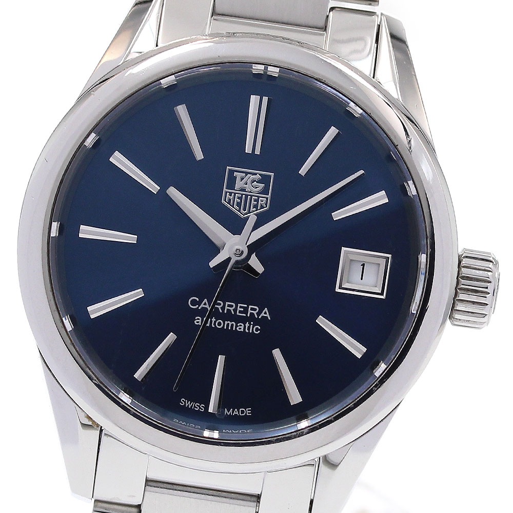 タグホイヤー TAG HEUER WAR2419.BA0776 カレラ レディ デイト 自動巻き レディース 保証書付き_835687【中古】