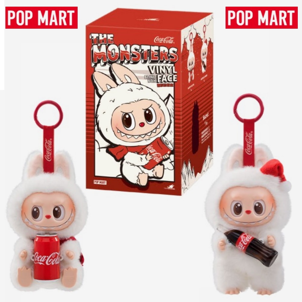 【公式】 【POP MART】 labubu The Monsters Coca Cola Series Keyring Sealed Case (1 Blind Box) 未開封の箱 1個