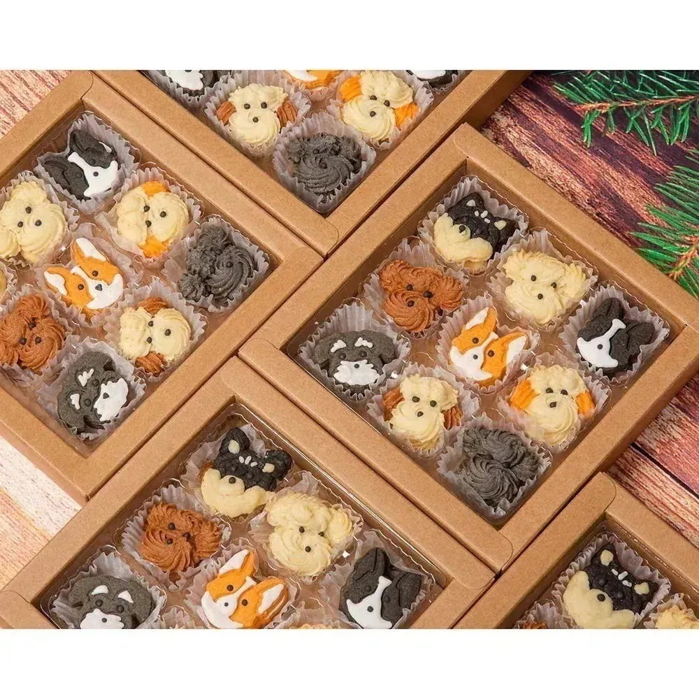 クッキーギフトボックス かわいい 漫画犬 可愛いパッケージ 誕生日 お土産 子供のおやつ ギフト