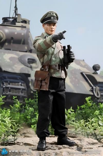 DID WWII German Panzer Commander Jager 1/6 アクションフィギュア D80160
