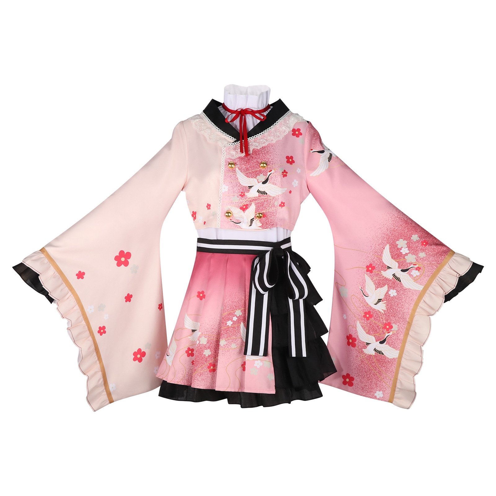 セーラー服ハロウィン衣装子供用衣装アニメ衣装ゲームセット2Dロールプレイング衣装コスプレ半袖JK制服メイド服古代中国の衣装舞台公演衣装a-5442