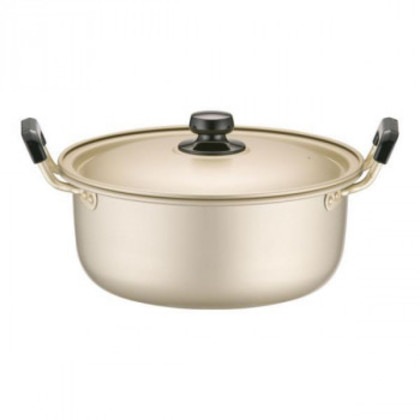 アカオアルミ しゅう酸 実用鍋 (硬質) 24cm AZT8705 6,767円
