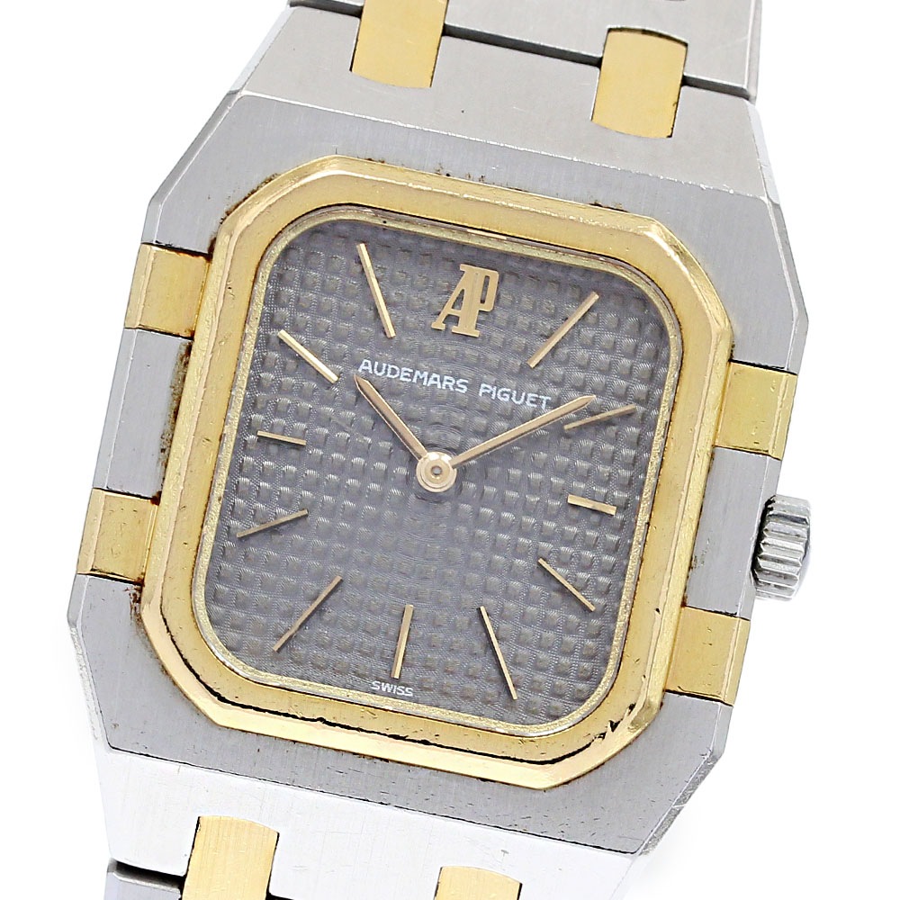 オーデマ・ピゲ AUDEMARS PIGUET ロイヤルオーク スクエア クォーツ レディース _837636【中古】