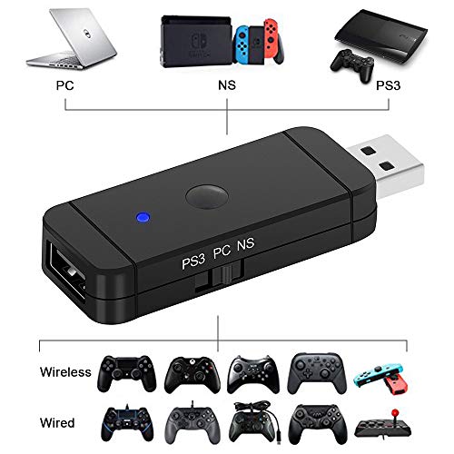 Nintendo Switchコントローラー変換アダプター PS4 XboxOne WiiU S 【セール 上質で快適