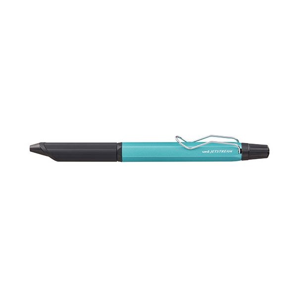 （まとめ） 三菱鉛筆 ジェットストリーム エッジ3 3色ボールペン 0.28mm ツートンターコイズ 3セット
