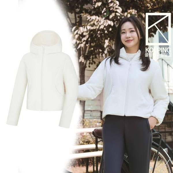 女性 冬 軽量スパン プリマロフトブラック 詰め物 断熱ジャケット KWJ6534W ピアース