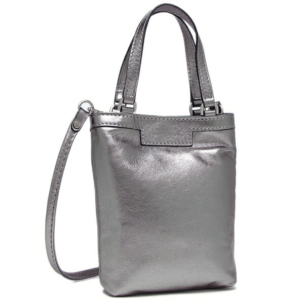 ハンドバッグ ショルダーバッグ カミッラ ジャンニ キアリーニ メタリック シルバー レディース BS9990 SOLLAM ACCIAIO