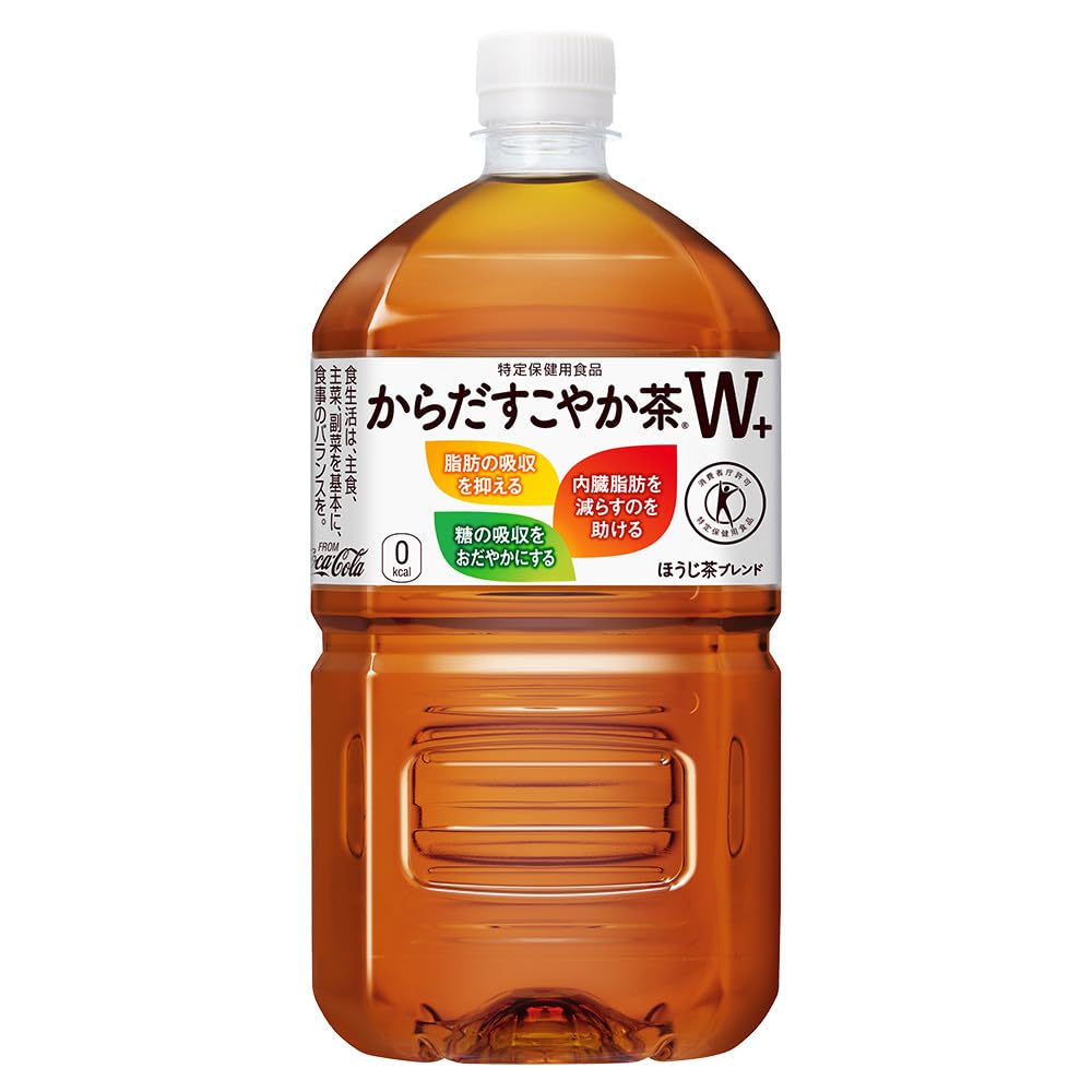 [トクホ] コカ・コーラ からだすこやか茶W 1.05LPET×12本