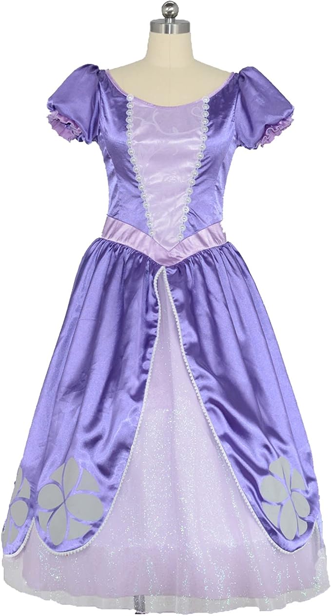 極Disney ディズニー プリンセスドレス 小姫ソフィア ハロウィン イベント コスプレ 衣装