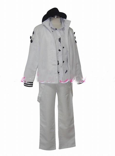 コスプレ衣装 に適合する ゴールデンボンバー鬼龍院翔 ホワイトラスカルズ 愛沢役 鬼龍院翔 コスプレ C1236