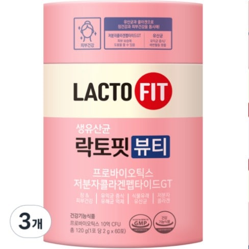 チョングンダン健康 生乳酸菌ビューティー 60本入り x 1個 [韓国Big人気]