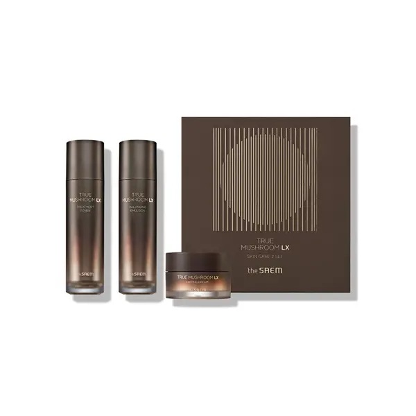 トゥルーマッシュルームLX3個セット (Toner 120ml + Emulsion 120ml + Cream 50ml) :: スキンケア / L/X / 化粧水 / クリーム