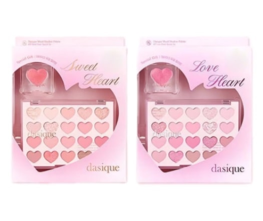 【スイートハート コレクション】 ムードシャドウパレット+ハートデュアルバーム贈呈