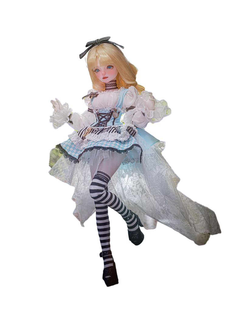 shuga fairy 1/4 スケール 球体関節人形 女 アリス 童話風 アイドル BJDドール 可動 フィギュア 身長40.5CM メイク済み 仮装でき プリンセス風 樹脂 洋服セット プレゼント