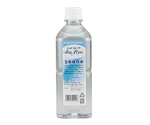 ピュアウォーターJOURYU(5年保存水) 入数:500ML×24本
