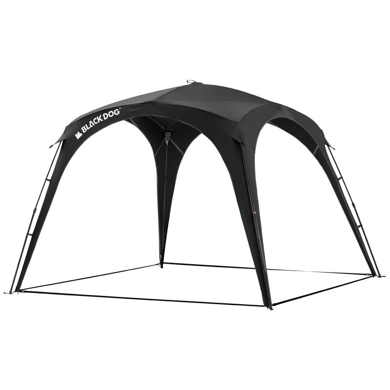 BLACKDOG テントタープ 天宙 3×3×2.2m 自立型 4-6人用 無限拡張可能 アウトドアキャンプ 設営簡単 uvカット 収納バッグ付き 大型 (天宙本体) ブランド: BLACK DOG