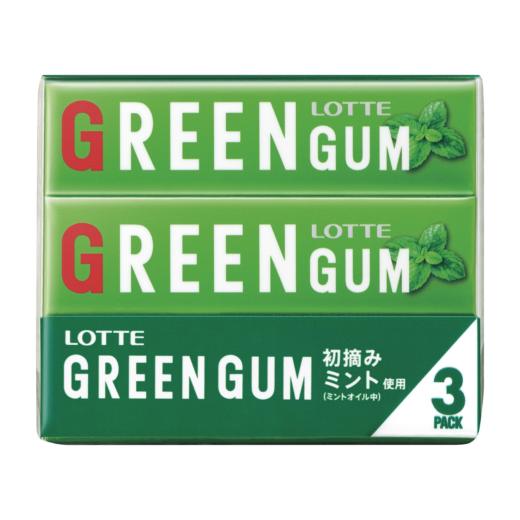 ロッテ グリーンガム 3パック×10個