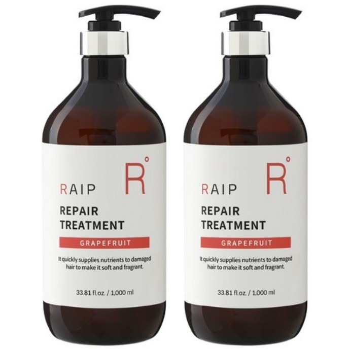 極損傷リペアタンパク質トリートメント グレープフルーツ 1000ml x 2個 (鎮静/弾力/保湿/栄養供給/活力/しわ防止)