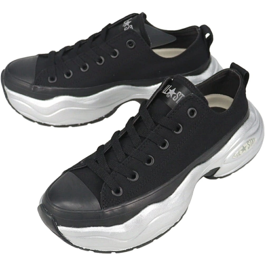 正規品 オールスター R サージトレーナー MT オックス ブラック/メタリックシルバー BLK/MSV