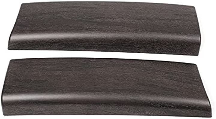 車内アームレストボックス保護カバートリム ABS 2点セットコンソールボックスカバー メルセデス・ベンツBクラス GLA GLB W247 H247 X247 2020(木目)