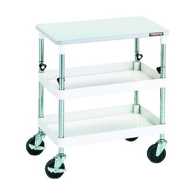 TRUSCO ツールワゴン フェニックスワゴン 省音 900X600XH740 3段