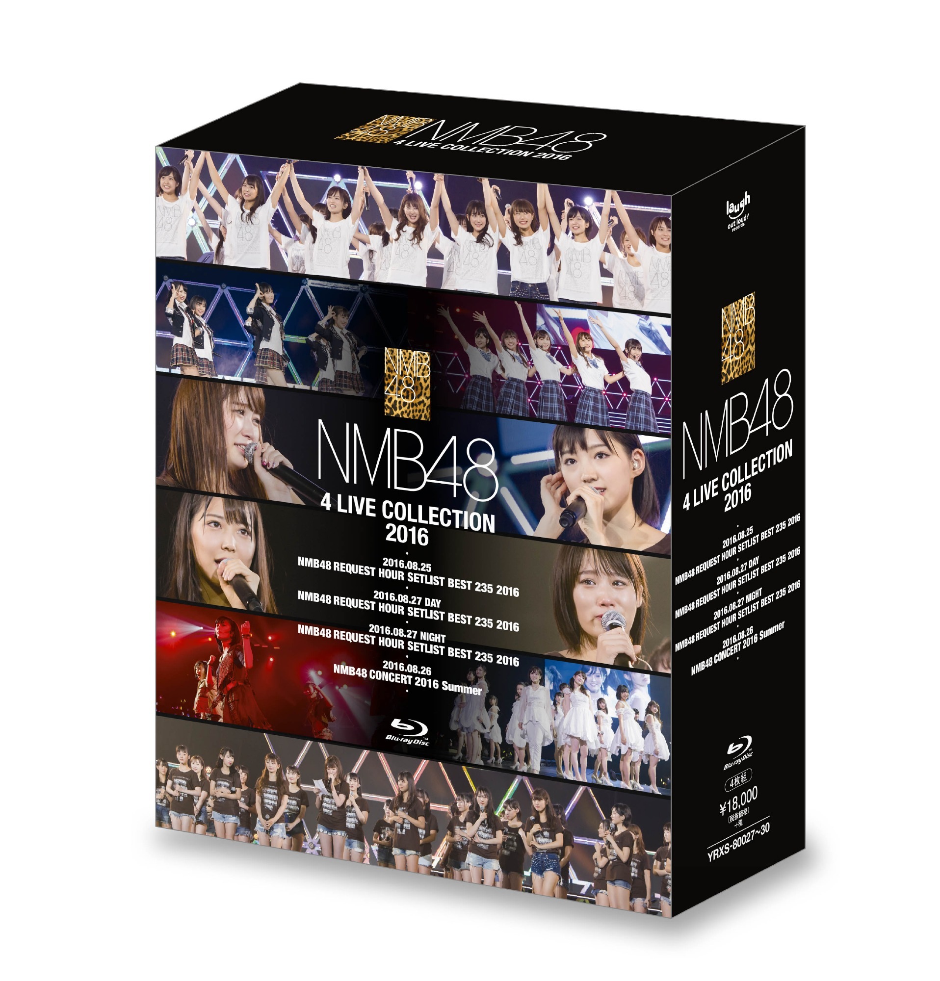 NMB48 ／ NMB48 4 LIVE COLLECTION 2016(Blu-ray Dis.. (Blu-ray) YRXS-80027