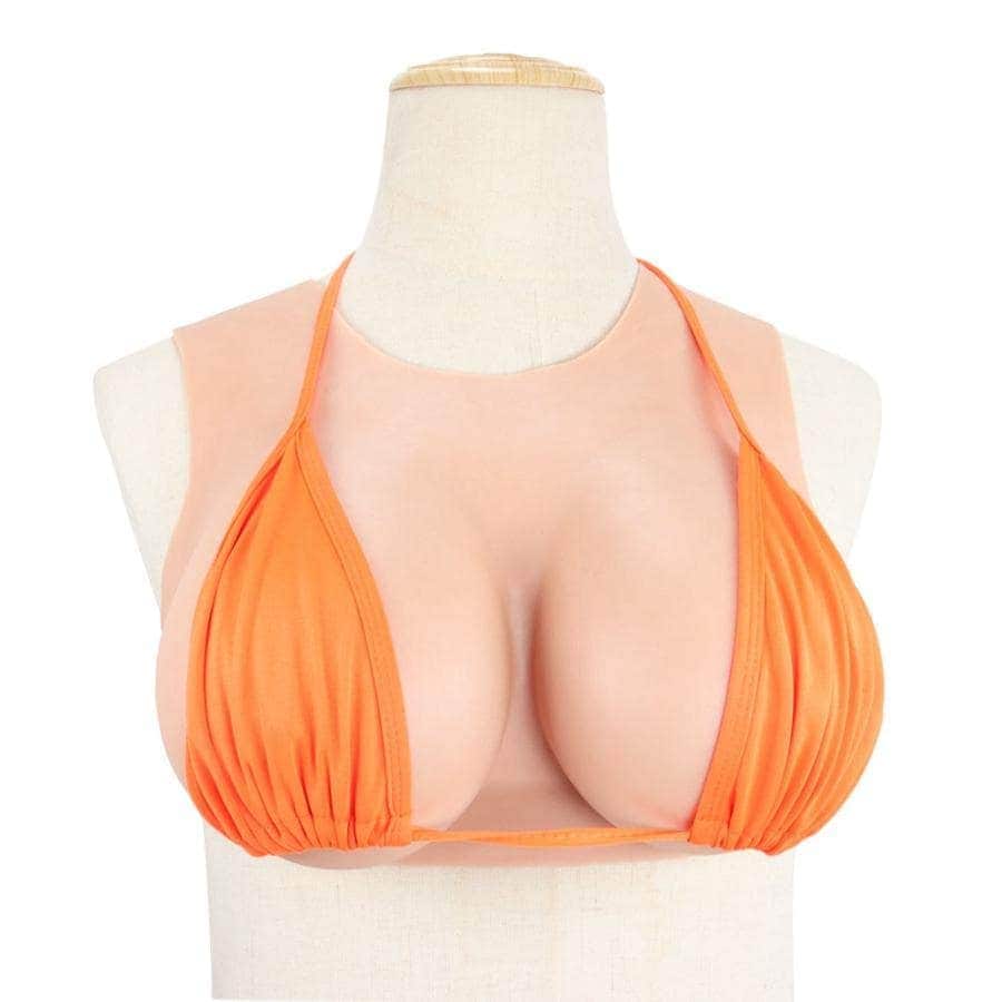 セール シリコンバスト 女装サロン 偽乳 着用便利 男の娘 超リアル セクシー コスプレ 人工乳房 ５サイズ3色 充填物 シリコンジェル