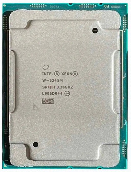 Intel Xeon W-3245M SRFFH 16C 3.2GHz 4.6GHz 22MB 205W LGA3647 DDR4-2933