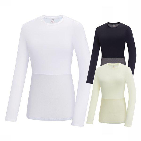 2341TK200W 冷感メッシュインナーアイスボーン 女性 春 登山 機能性 ラウンドTシャツ