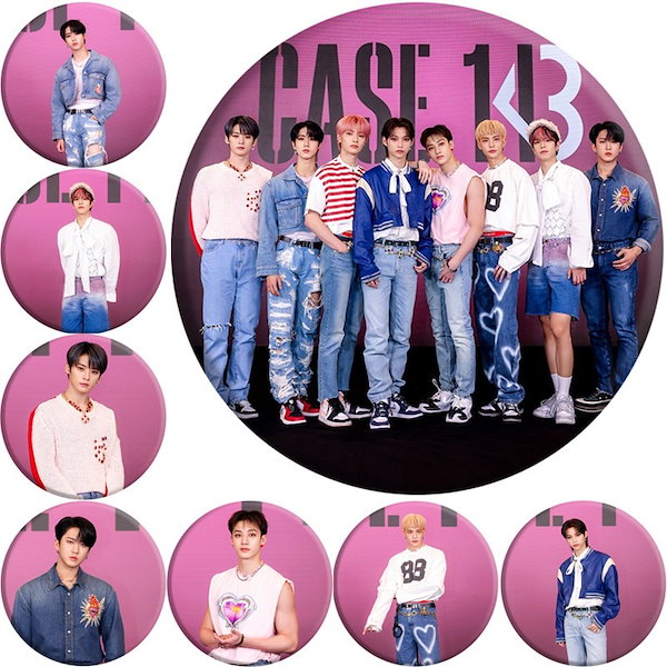 Stray Kids - Stray Kids スキズ アイエン YOUR HERO ランダム缶バッジ スキズ ミュージアム HMV YOUR HERO ランダム缶バッジ アイエン