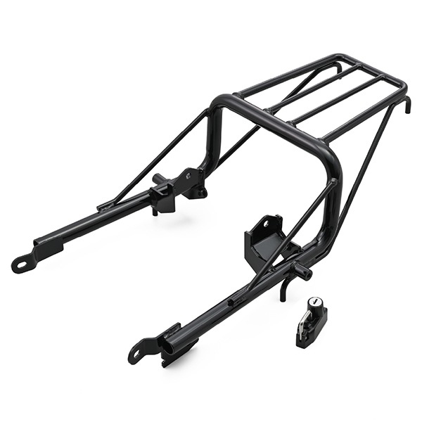 D46195 リアキャリア GB350C(24)専用 ヘルメットホルダー付属 クラシックキャリア グロスブラック