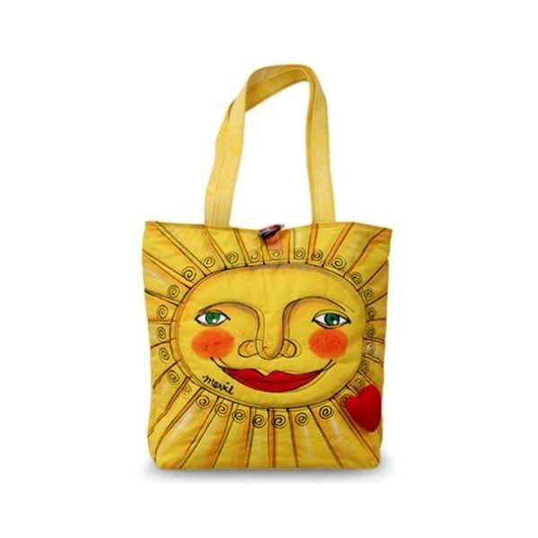 Bright Bags Sun Large Stylish/Colorful Tote Bag 並行輸入品