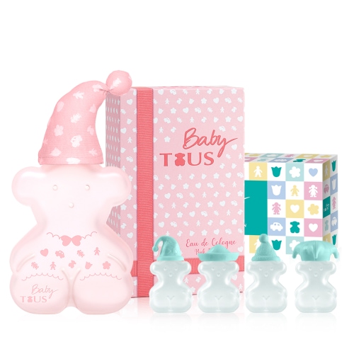 ベビートス ピンク フレンズ EDC 100ml + ミニチュア4点セット