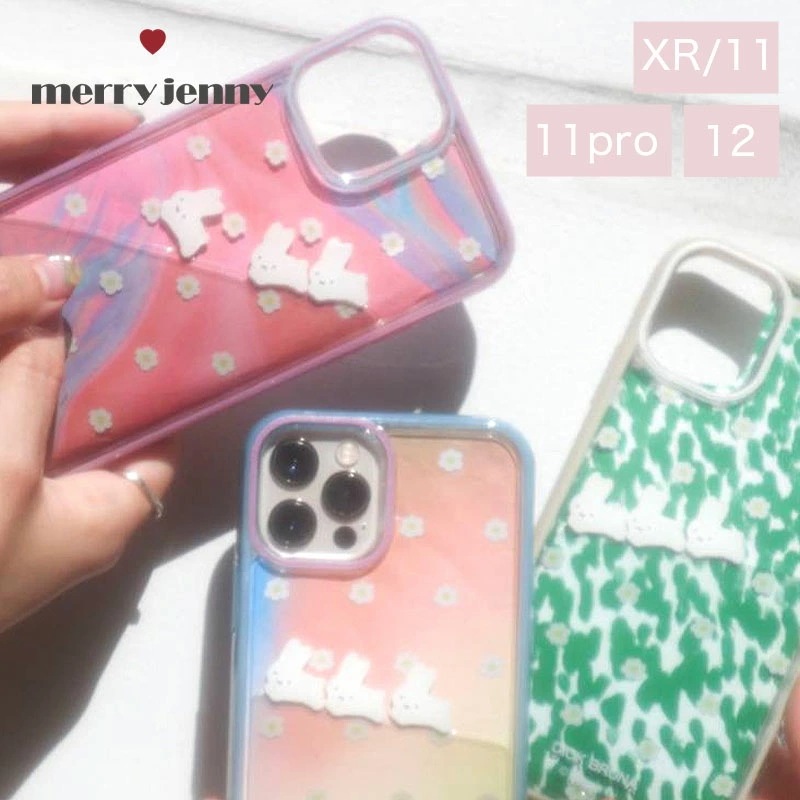 メリージェニー 超歓迎された ミッフィー Iphoneケース Jenny Merry お花のぷかぷかiphone