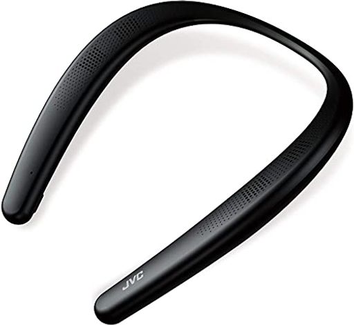 JVCケンウッド JVC SP-A7WT-B NAGARAKU ウェアラブルネックスピーカー ワイヤレス BLUETOOTH 約15時間連続再生 本体約83G軽量設計 生活防水対応 ブラック