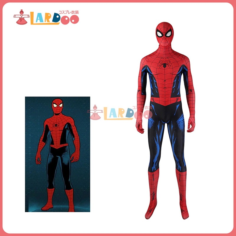 スパイダーマン ps5 vintage comic book suit コスチューム 全身タイツボデイー コスプレ衣装373