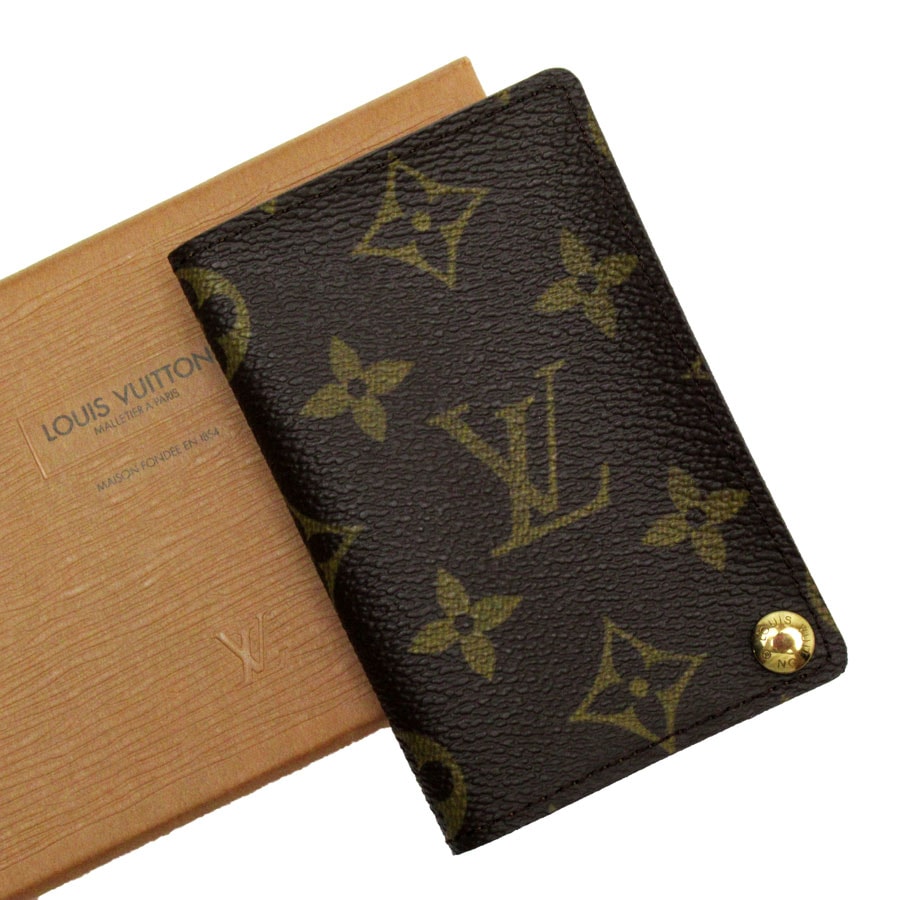ルイ ヴィトン LOUIS VUITTON カードケース モノグラム ポルトカルト クレディ プレッシオン モノグラムキャンバス ブラウン ユニセックス M60937 t19408g
