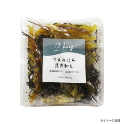 bary つまみたら昆布和え(40g)＆皮むきひとくち鮭トバ(28g)各12袋