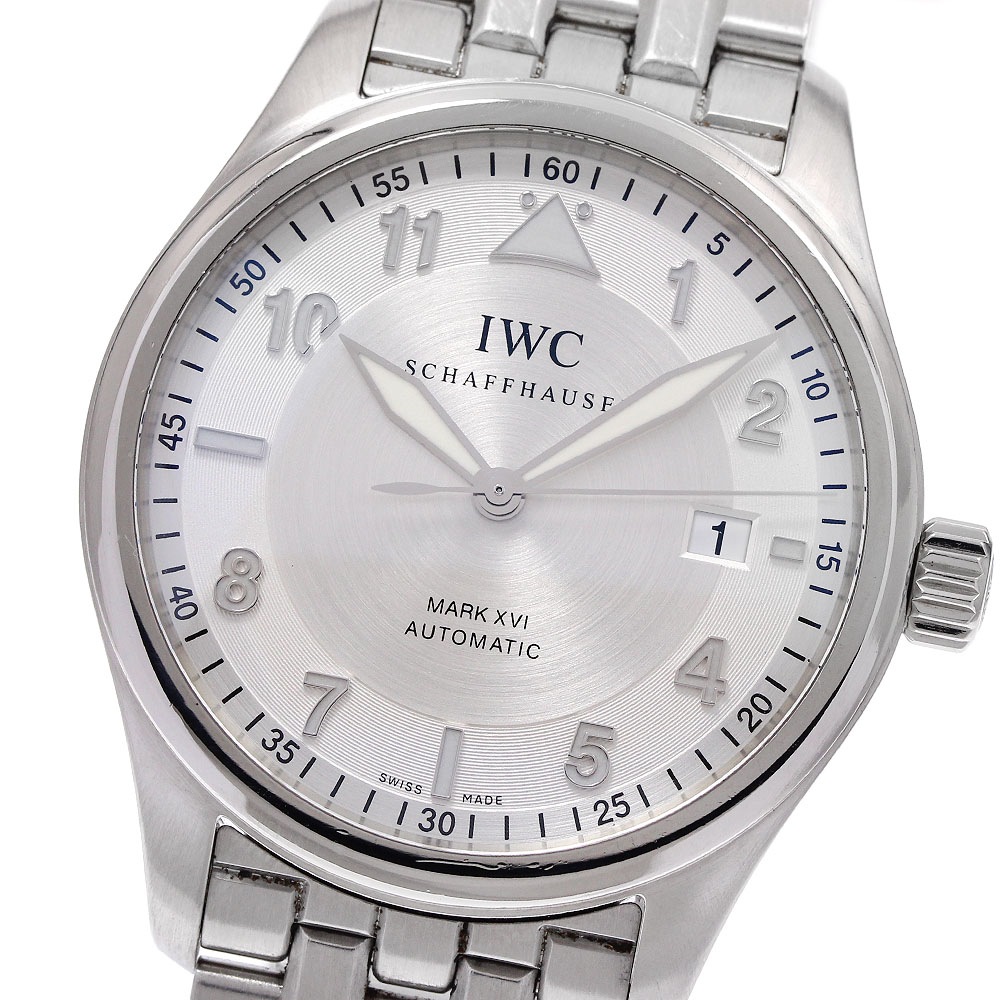 IWC IWC SCHAFFHAUSEN IW325505 パイロットウォッチ スピットファイヤー マークXVI デイト 自動巻き メンズ _940344【中古】