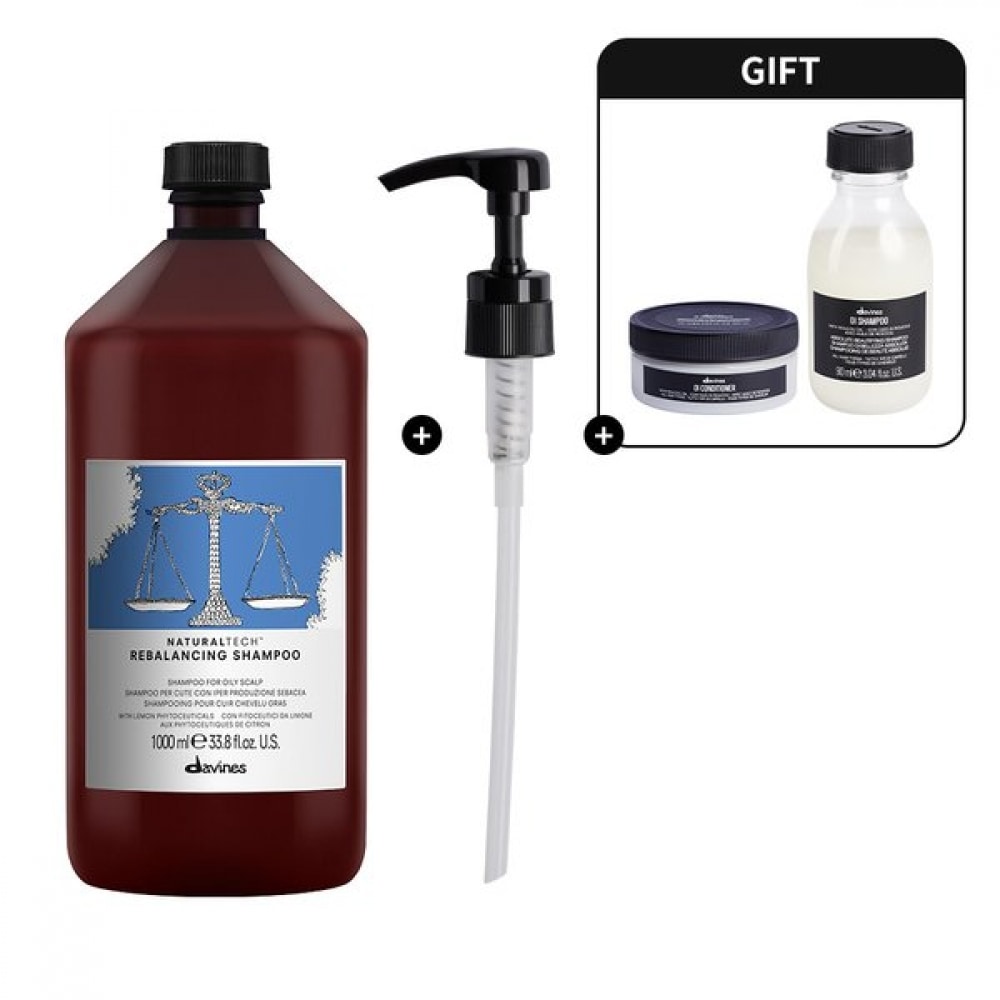 ダビネス リバランシングシャンプー 1000ml (+オアイ2種プレゼント)