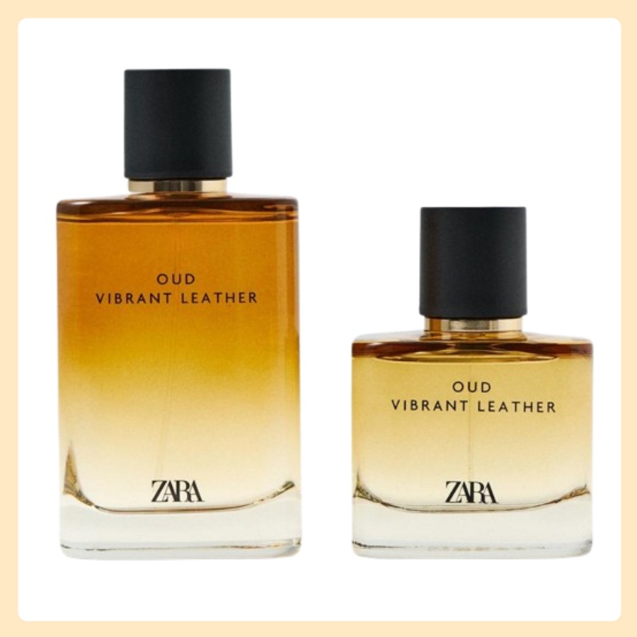 ZARA メンズ OUD VIBRANT LEATHER SET オードパフューム100ML＋60ML [EDP]