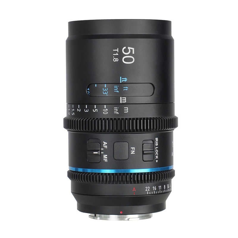 SIRUI　Astra オートフォーカス アナモルフィックシネレンズ 50mm T1.8 1.33x Full Frame/ブルーフレア ［ライカL / 単焦点レンズ］　AST-50-LB-JP