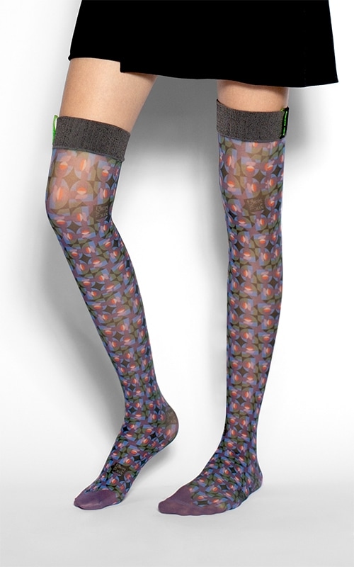 ソダライト - 韓国プレミアムレッグウェアオーバーニーソックス