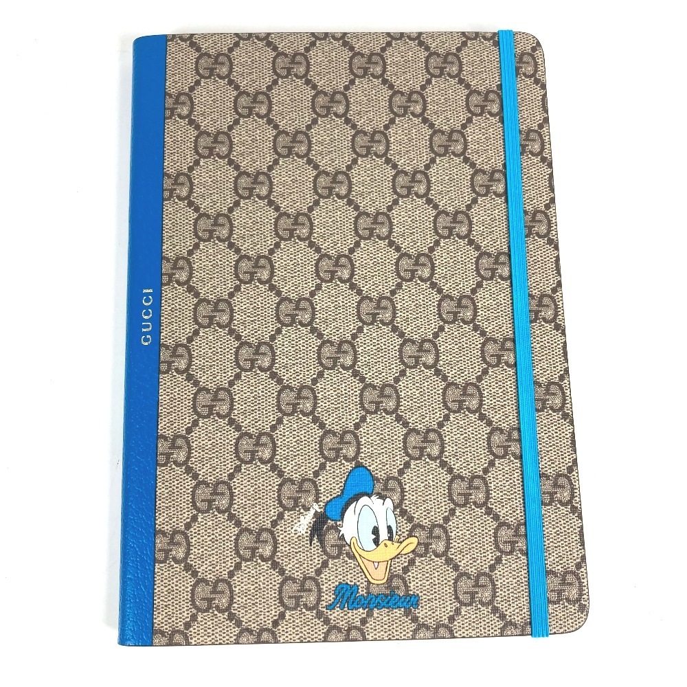 ノートブック 不明 ドナルドダック ディズニー DISNEY コラボ ノート メモ帳 GGスプリーム ステーショナリー GGスプリームキャンバス ブルー