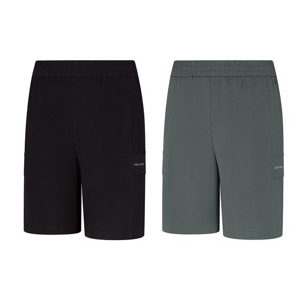 女性夏ナイロン伸縮5分丈登山ハーフパンツ2402PK887W