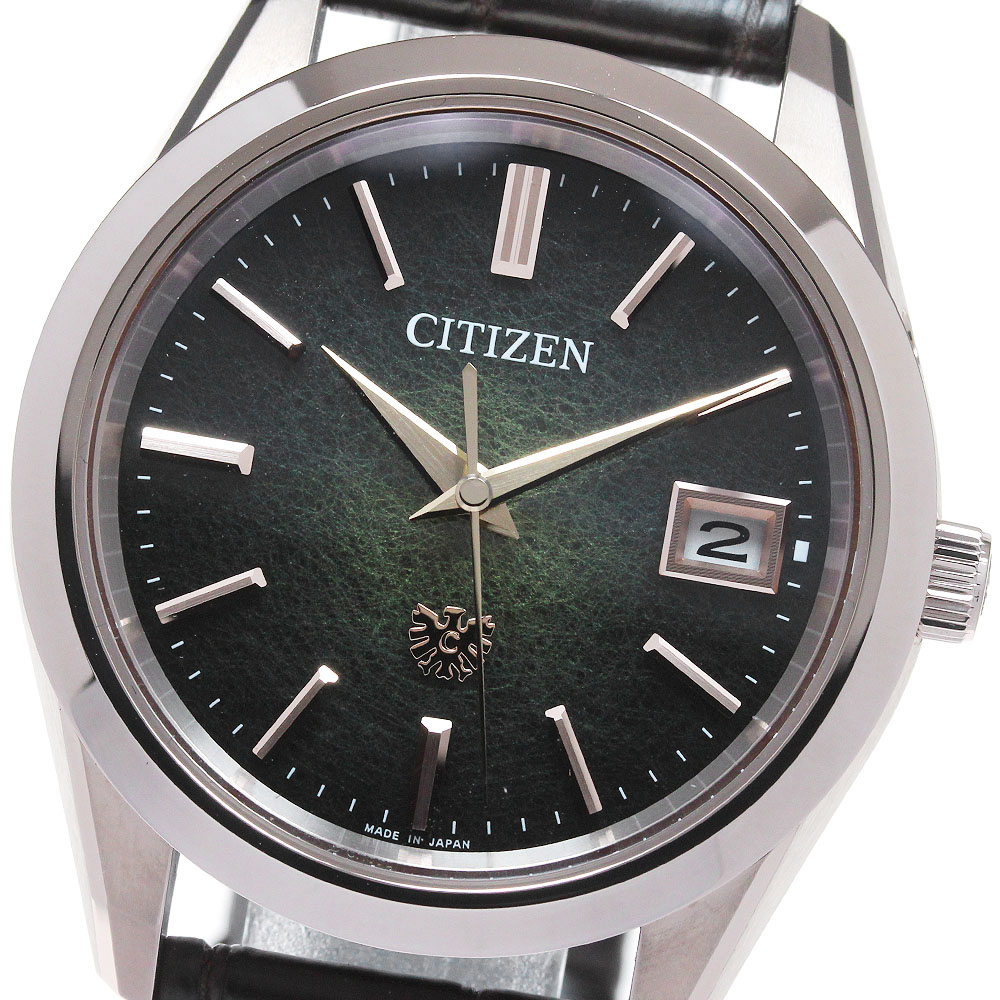 シチズン CITIZEN AQ4106-00W/A060-A1CT406 ザ・シチズン イヌワシ 世界限定300本 エコドライブ メンズ 極美品 箱・保証書付き_839167【中古】